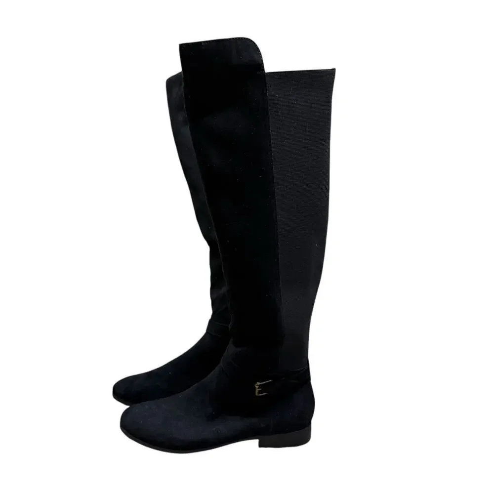 Style & Co Kimmball Over-The-Knee Black Riding Boots 8